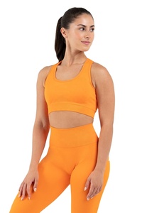 Conjunto de Yoga de compresión adelgazante elástico personalizado de la más alta calidad para mujer suave ligero transpirable ajuste activo servicio OEM - Product Image 4