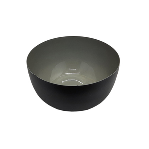 Wholesale Bulk Premium Quality Stainless <b>Black</b> <b>Polished</b> Metal Serving Bowl Classic Style Salad Bowl Handmade Customized - Product Image 1