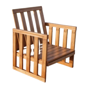 Sillas de Comedor Modernas, Ecológicas y Ligeras de Teca para Exteriores, con Construcción Duradera y Acabado Liso, para Jardines, Playa o Áreas de Comedor - Product Image 6