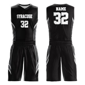 Uniforme de Baloncesto con Logotipo Personalizado, Diseño de Secado Rápido, Camiseta de Baloncesto Unisex 100% Poliéster, Tallas Grandes - Product Image 2