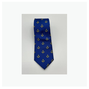 Cravates en polyester avec drapeau américain maçonnique - Product Image 2