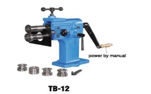 Dobladora manual de cuentas, construcción de hierro fundido sólido pesado con acero especial ajustable, 4 juegos de rodillos estándar - Product Image 3