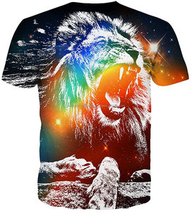 เสื้อยืดผู้ชายแขนสั้นผ้าคอตตอน100% แห้งเร็วพิมพ์โลโก้พอดีงาน OEM ตามสั่ง - Product Image 4