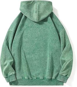 Pull à capuche délavé à l'acide de qualité supérieure pour les marques Sweat à capuche délavé à l'acide à la mode avec poche kangourou - Product Image 6