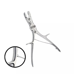 Instrumentos quirúrgicos ortopédicos de doble articulación compatibles con OE e ISO para cirugía de columna, fuente de alimentación manual hecha de acero - Product Image 6