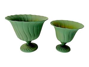 Decorative Iron Flower Vase Yellow Color Handmade Contemporary Design Rust Resistant <b>Display</b> Tabletop Vase for Easter - Product Image 5