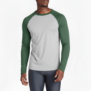 Protège-éruption avec passepoil contrasté et tissu de contrôle de l'humidité conçu pour l'entraînement au grappin MMA BJJ et les entraînements de haute intensité - Product Image 3