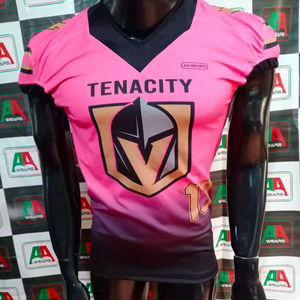 Maillot de football américain maillot de fan parent sublimation matériel broderie sergé grande taille support personnalisé fabricants d'usine - Product Image 4