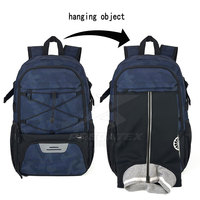 Sac de basket-ball personnalisé avec compartiment pour balles et rangement pour chaussures pour l'entraînement sportif Sac à dos de basket-ball étanche