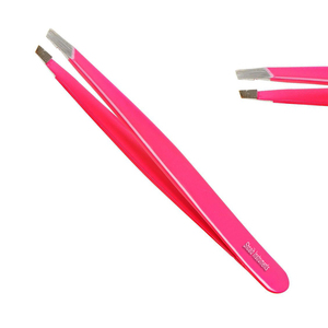 Pince à épiler pour sourcils en acier inoxydable de haute qualité pour femmes/hommes, pointes arrondies, durable, légère, soin de beauté, épilation des sourcils, poils incarnés - Product Image 2