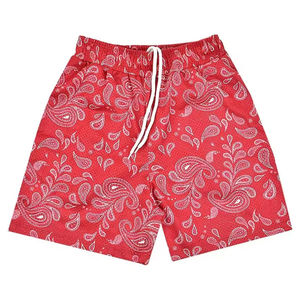 Pantalones cortos con estampado de sublimación de secado rápido para mujer con bolsillos laterales, logotipo personalizado y pantalones cortos de diseño, precio al por mayor - Product Image 5