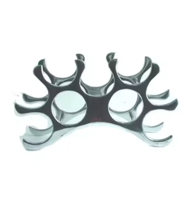 Vaisselle Stockage Du Vin Présentoirs Thème Moderne Comptoir Porte-Bouteille De Vin Casiers À Vin En Métal À Prix Économique - Product Image 1