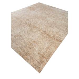 Alfombra de Lana Entropy Azul de Color Sólido, Tejida a Mano, Rectangular de 9x12, para Entrada, Dormitorio o Pasillo - Reb-1489 - Product Image 2