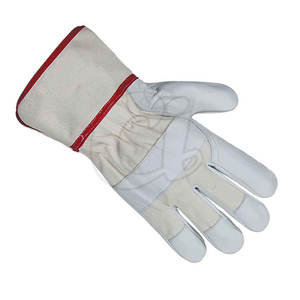 ถุงมือหนังปาล์มคู่ดีไซน์ตามสั่งผลิตในประเทศปากีสถานเพื่อความปลอดภัยของผู้ใหญ่ - Product Image 6