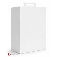 Boîtes rigides personnalisées pour souris de jeu, revêtement UV, emballage de vente au détail rectangulaire, RGB
