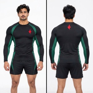 Camiseta Deportiva de Manga Larga para Hombre, Compresión, Entrenamiento, Fitness, Running, Ciclismo, Surf, Gimnasio - Product Image 3