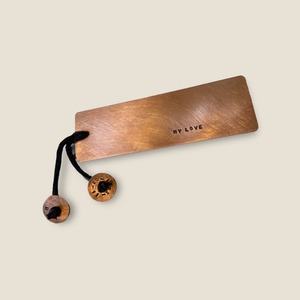 personalized copper <b>bookmark</b> hand stamped copper <b>bookmark</b> custom quote <b>bookmark</b> anniversary <b>bookmark</b> <b>gift</b> - Product Image 1