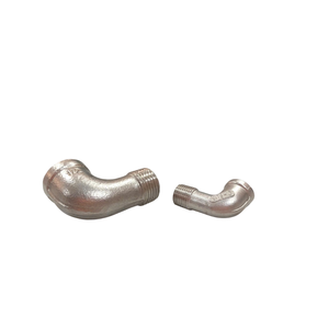 Alta calidad Chico SLB personalizado Acero inoxidable 201/304 fundición calle codo 90 hilo liso plata Color 1/2 "-2" Industrial - Product Image 2