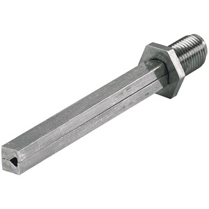 Perfil Cuadrado FDW de Hierro Galvanizado de 10 x 120 mm, Rosca M12 x 1.25, de HOPPE - Product Image 1