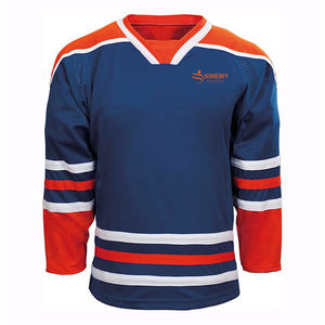 เสื้อกีฬาฮ็อกกี้น้ำแข็งสำหรับผู้ชายเสื้อเจอร์ซีย์เล่นฮ็อกกี้น้ำแข็งจากแคนาดา - Product Image 4