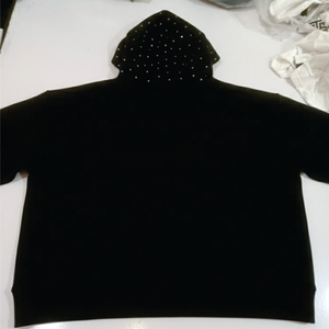 Sudadera con Capucha de Forro Polar Personalizada para Hombre, con Cuello Alto, Bordado, Abrigo Cálido de Sherpa, Chaqueta de Forro Polar con Cierre, Sudadera - Product Image 3