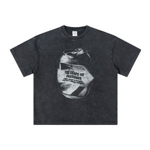 เสื้อยืดผู้ชายผ้าฝ้ายถักแบบกำหนดเองเสื้อยืดแขนสั้นผ้าฝ้ายแท้นุ่มระบายอากาศได้ดีแฟชั่นฤดูร้อน - Product Image 1