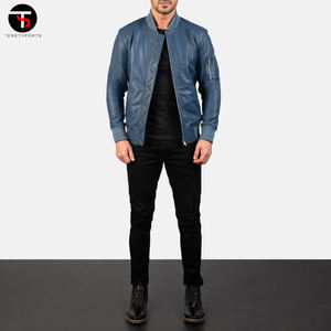 แจ็กเก็ตหนังแท้สำหรับทุกเพศดีไซน์แบบสตรีทแจ็กเก็ตหนังแท้ - Product Image 6