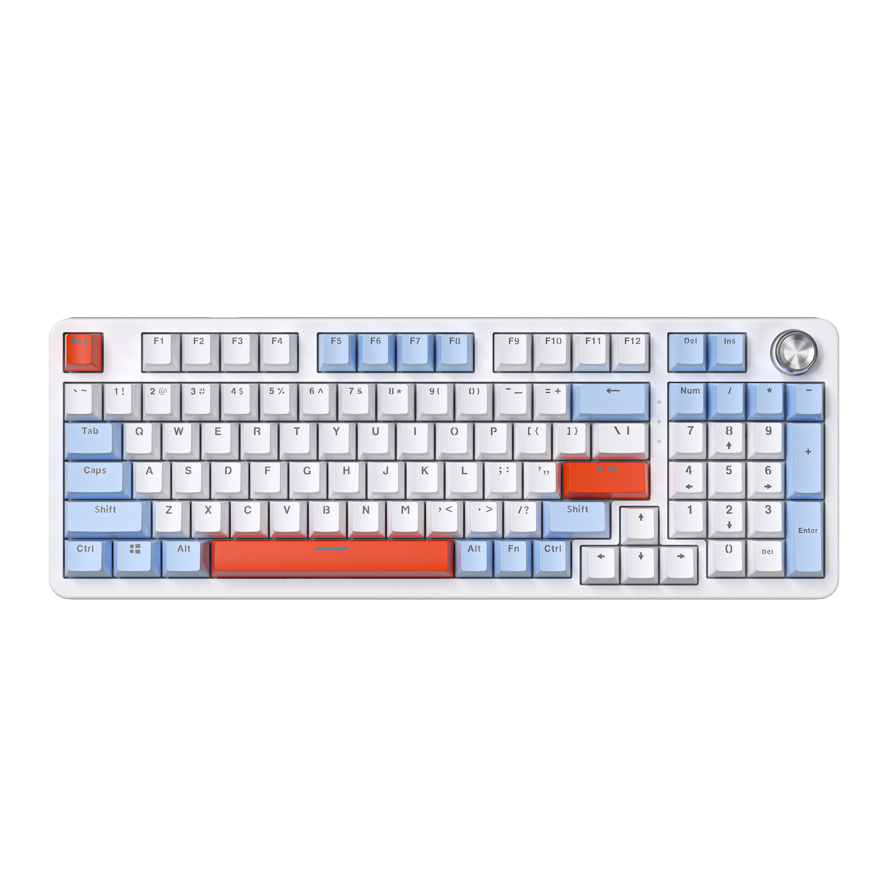 ZIFRIEND A98 Gasket Hotswap Silent Switch Full Size Gaming Keyboard