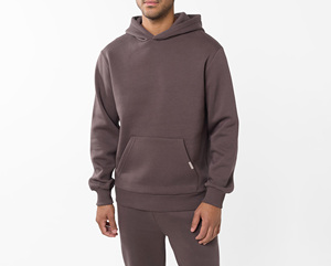 Conjunto Deportivo de Pantalones y Sudadera Personalizables para Hombre, Diseño de Bloques de Color, Artículo Más Vendido, 450 GSM, Grueso, Cálido, Holgado, Estilo Informal - Product Image 4