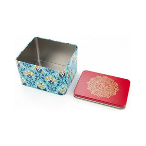 Caja Rectangular de Hojalata con Acabado Mate y Logotipo Personalizado |   Empaque de Regalo para Dulces y Galletas de Grado Alimenticio con Tamaño Personalizado - Product Image 2