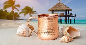 Fabriqués à la main 100% pur cuivre massif métal Moscou Mule tasses 18 oz capacité chopes à bière pour les fêtes - Product Image 3