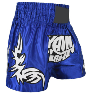 Pantalones cortos de Muay Thai transpirables de secado rápido, ropa de entrenamiento de alta calidad, pantalones cortos de Muay Thai para hombre en Stock - Product Image 5