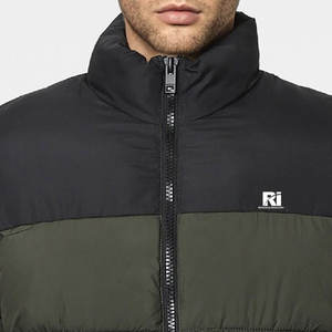 Dernière mode Veste bulle à col montant pour hommes avec logo personnalisé Position avant Prix de gros - Product Image 6
