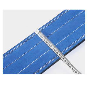 Cinturón de Levantamiento de Pesas de Gamuza Reforzado 10mm 13mm con Soporte Central Fuerte para Gimnasio, Levantamiento de Pesas, Sentadillas y Peso Muerto, Logotipo Personalizado OEM - Product Image 2