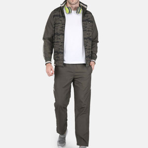 Conjunto Deportivo de Dos Piezas para Hombre, Invierno, Stiger International, Transpirable, Ligero, Resistente al Viento, Forro Polar, Poliéster, Tallas Grandes - Product Image 4