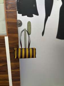 Estuches de cosméticos de alta calidad grandes y elegantes, bolsas de polipropileno de plástico reciclado de estilo moderno, cierre de cremallera, maquillaje femenino - Product Image 2