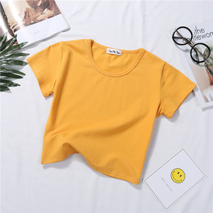 Haute qualité femmes T-shirt col rond manches courtes poids lourd 100% coton impression Logo extérieur T-shirt pour hommes livraison DDP - Product Image 6