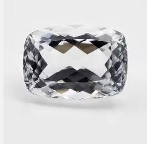 12X14mm coussin coupe topaze blanche naturelle prix d'usine de gros pierre précieuse en vrac à facettes de haute qualité par carat topaze blanche - Product Image 1