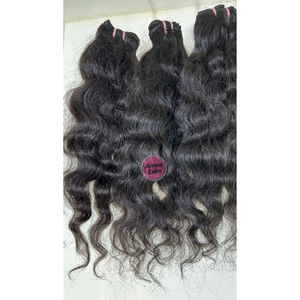 Cabello Humano Rizado 100% Natural, Doble Trama, 3 Paquetes, Cabello Remy con Cutícula Alineada para Tejidos Versátiles que Duran de 1 a 2+ Años - Product Image 6