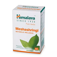 Himalaya Wellness Meshashringi Extrait Ayurvédique 60 Comprimés Vitamine C Suppléments à Base de Plantes Alimentation Saine Cultivée en Milieu Sauvage Bouteille