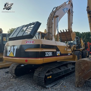 Excavatrice sur chenilles d'occasion CAT320BL, 20 tonnes, godet de 1 m³, marque japonaise d'origine, excavatrice de construction de taille moyenne, faible nombre d'heures, certifiée CE - Product Image 2