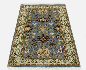 Tapis en laine noué à la main Oushak fait à la main, tapis de haute qualité pour la chambre à coucher, la cuisine, la chambre d'enfant, taille personnalisée, décoration intérieure - Product Image 3