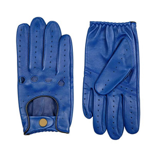 Guantes de moda para hombre con logotipo personalizado/colores cosidos, ropa informal personalizada, antiarrugas, transpirables, cómodos guantes de moda para hombre - Product Image 1