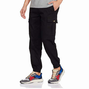 Pantalones Cargo Casuales y Elegantes para Hombre, Corte Recto, Cintura Media, Múltiples Bolsillos, Ligeros, con Cordón Ajustable, Ecológicos, Transpirables, Servicio OEM - Product Image 3