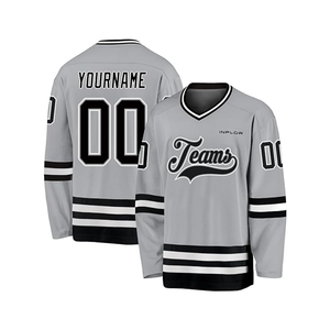 Uniformes de base à haute tendance Mini maillot de hockey avec impression par sublimation de logo personnalisé Nouveau design Uniforme et maillot de hockey sur glace - Product Image 1