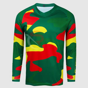 Chemises de course de motocross sur mesure de haute qualité Vêtements de sport respirants et confortables - Product Image 1