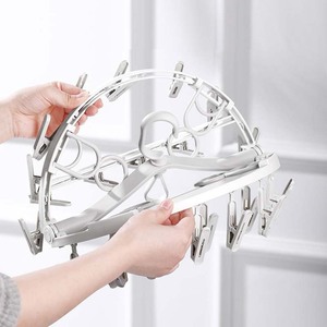 Bán Buôn Heavy Duty Nhựa Quần Áo Treo Rack Với 24Clip Đa Chức Năng Xoay Thiết Kế Cho Vớ Và Túi Xách - Product Image 3