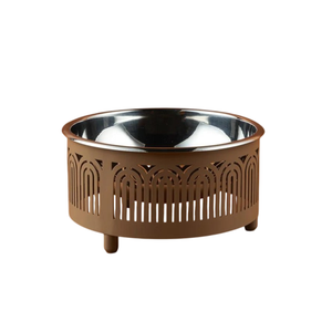 Cuencos de Metal con Diseño Árabe para Bodas y Ramadán, Elegantes para Servir Frutos Secos, Dátiles y Chocolate - Product Image 1