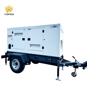 20kW Trailer loại máy phát điện điện im lặng di động máy phát điện diesel nước hệ thống làm mát 30Kw 40kw 50kw Máy phát điện di động thiết lập - Product Image 6