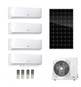 เครื่องปรับอากาศพลังงานแสงอาทิตย์แบบไฮบริด ออนกริด 220v อินเวอร์เตอร์ 36000btu เพิ่งมาถึงไทย - Product Image 6